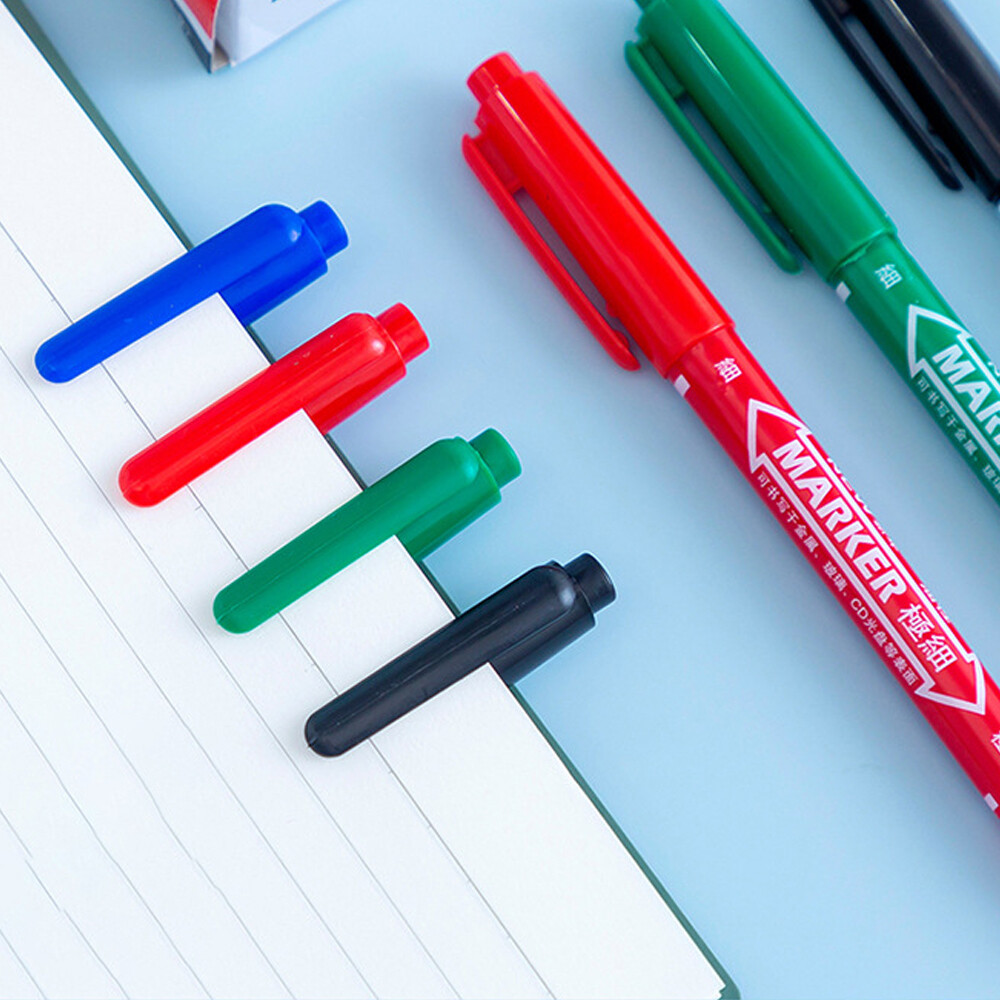 Small double-headed oily marker pen