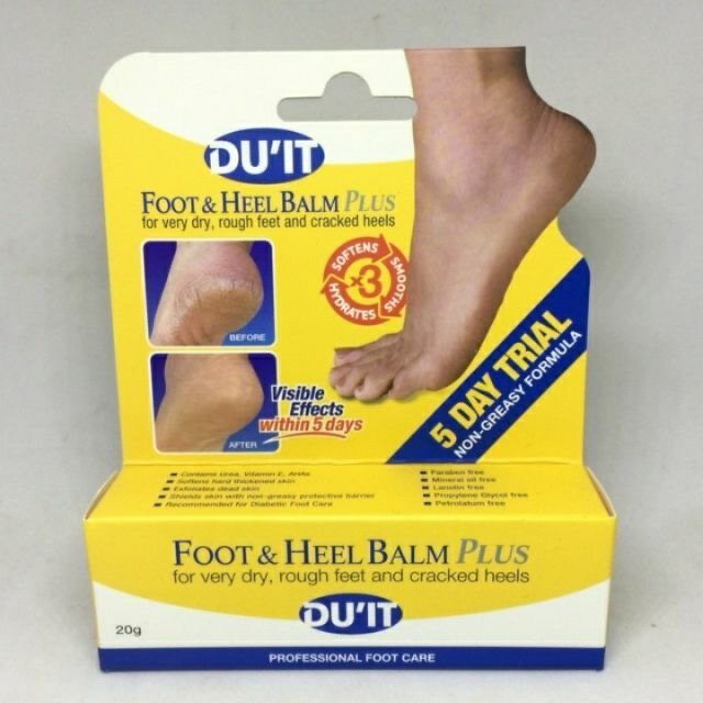 ♓ Du'it Foot \u0026 Heel Balm Plus 20g | Lazada