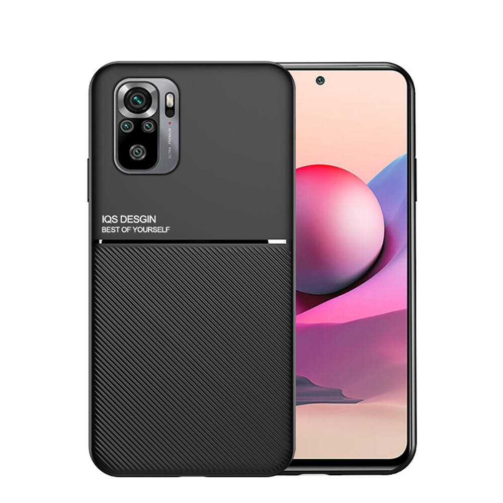 Xiaomi Redmi Note 10 Pro Matte PU Soft Silicone Frame Case For Redmi Note 10 Pro 10s Luxury Case on Xiaomi Redmi Note10 Car Holder Magnet Back Cover Shell Coque