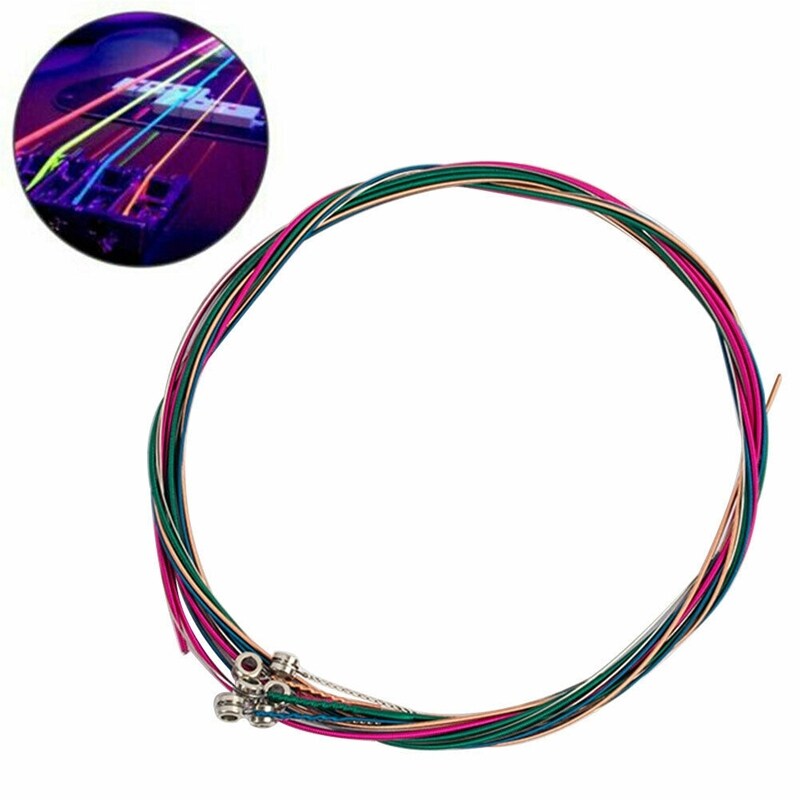 6Pcs/Set Acoustic Guitar String Replacement Steel String for Musical Instruments Electric Bass Guitar Accessory Malaysia