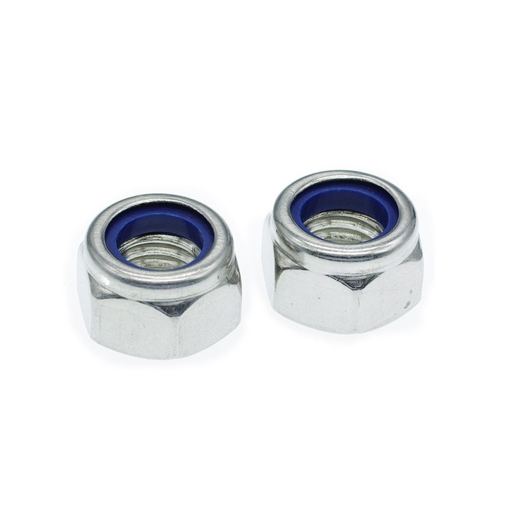 Metric Stainless Steel Nyloc Nuts – M2 To M30, Grade 5, Hex Drive, Nylon Insert Lock-292814