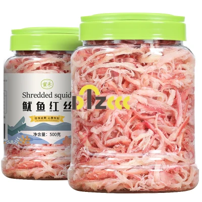 Shredded shredded squid 500g snacks, instant small packages, dry goods, charcoal grilled dried squid, seafood cooked snacks