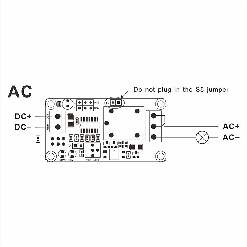 1PCS Delay on/off switch module with timer DC 12V high quality delay relay