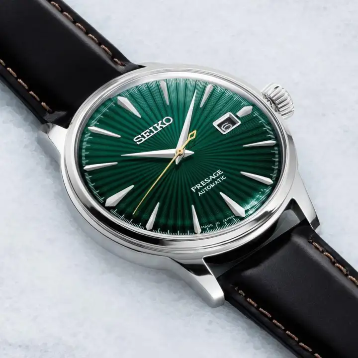 seiko green automatic