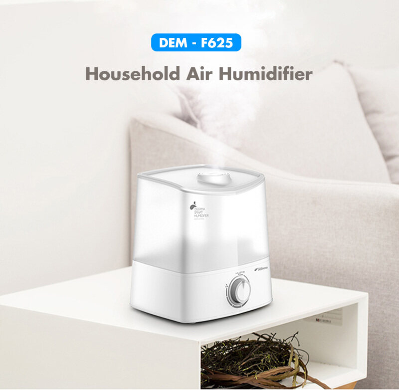 Original Xiaomi Deerma DEM - F625 With Aromatherapy box 6L Large Capacity Cool Mist Mute Air Humidifier air purifier aromatherapy diffuser Household Singapore
