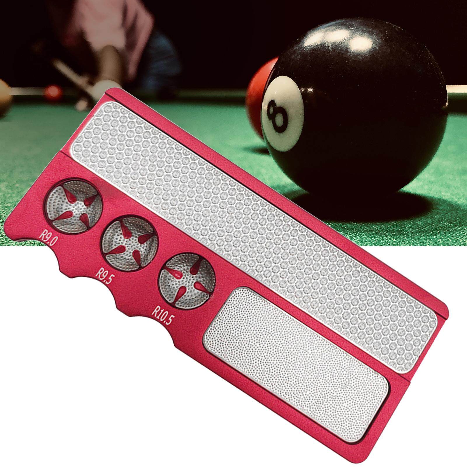 Moon Lovely Billiard Pool Cue Tip Shaper Burnisher Tapper 4 in 1 Cue