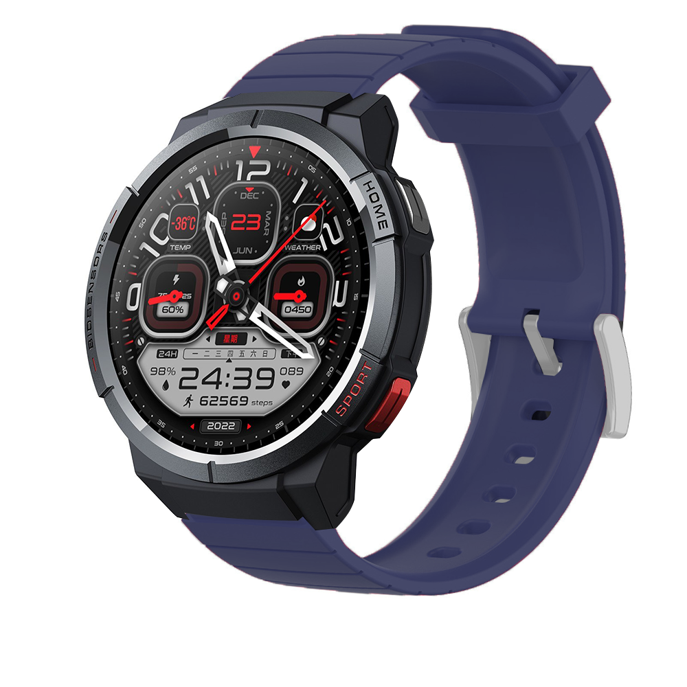 New Sport Silicone Strap For Mibro GS Smart Watch Bracelet Band Replacement Wristband