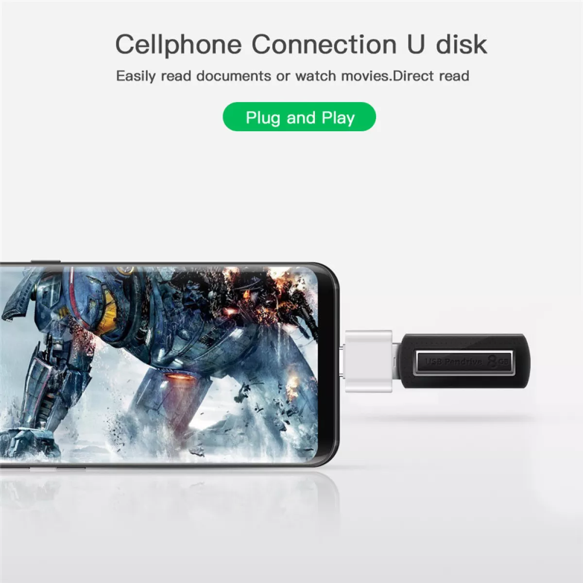 Kebidumei Bộ Chuyển Đổi Cáp OTG USB 3.0 Type-C USB-C Cho Điện Thoại Android Chuột Bàn Phím USB Đĩa Flash