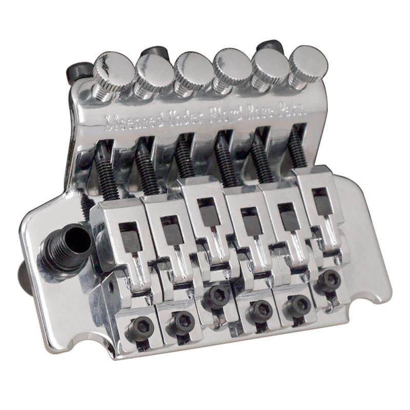 6 String Double Roll Tailpiece Saddle Tremolo Bridge System for Electric Guitar Replacement Malaysia