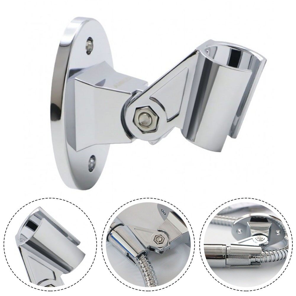 Shower Holder Adjustable Shower Sprinkler Holder Fixed Base Perforated Universal Microphone Holder Seat