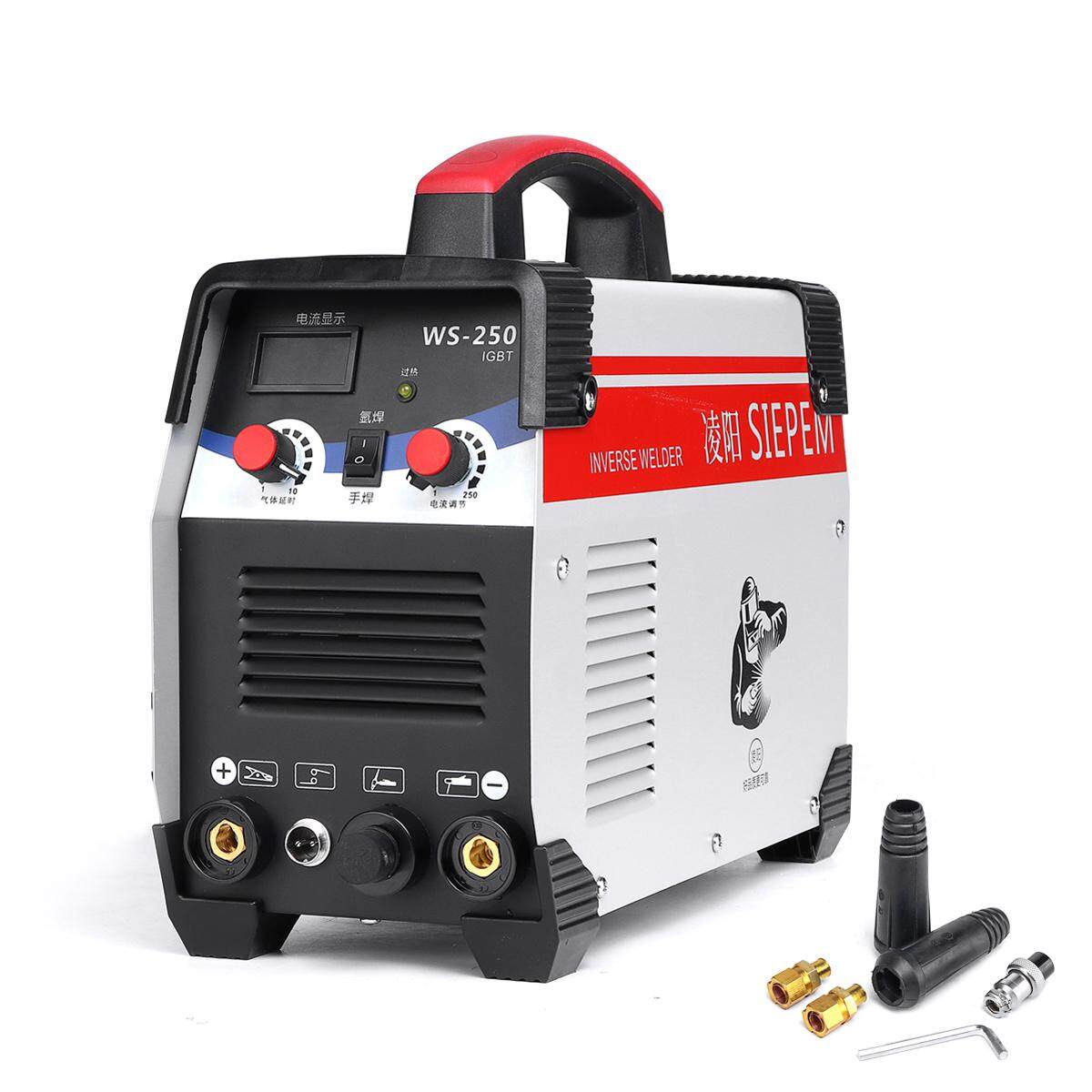 220 V 7000 W 2In1 TIG/Mesin Las Busur 250A MMA IGBT Inverter WS-250 Perangkat Las