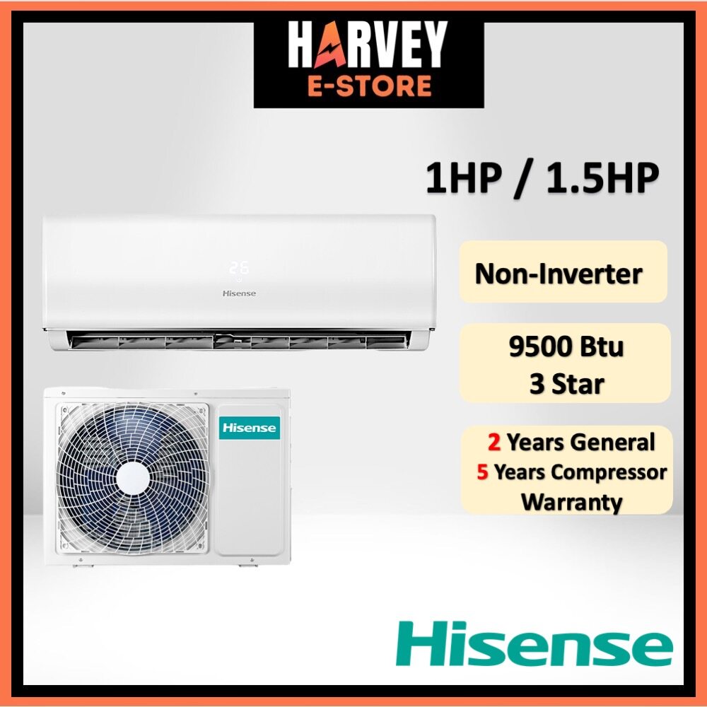 hisense 1.5 hp non inverter