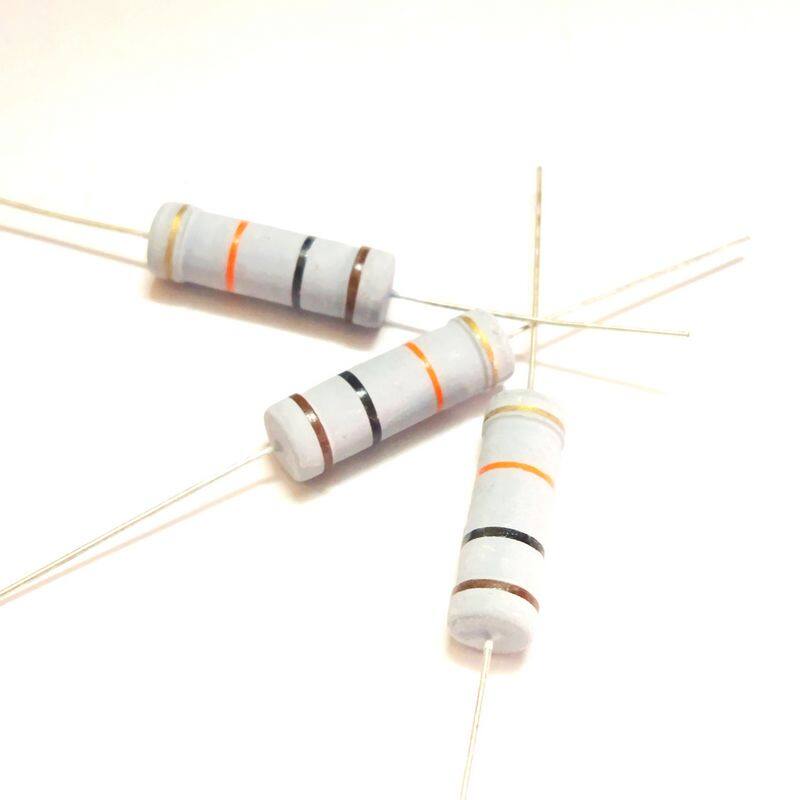 5pcs 510k ohm ω 5w ±5% metal oxide film resistors