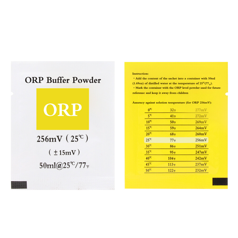 Yieryi Bột Đệm PH ORP Dung Dịch Hiệu Chuẩn ORP Cho Máy Đo Độ PH ORP Máy Kiểm Tra Chất Lượng Nước BỘT ORP