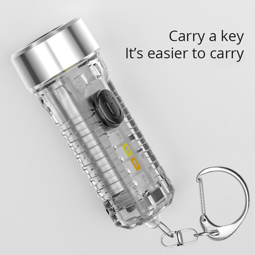 KKmoon Mini Multi-function High Brightness Keychain Flashlight Outdoor and Home-use Multi-modes Portable Flashlight Light-weight Keychain Light