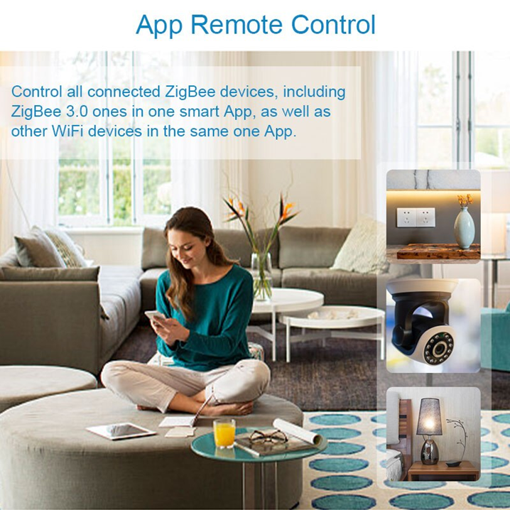 Tuya Smart Zigbee Wireless Gateway Hub Smart Home Bridge