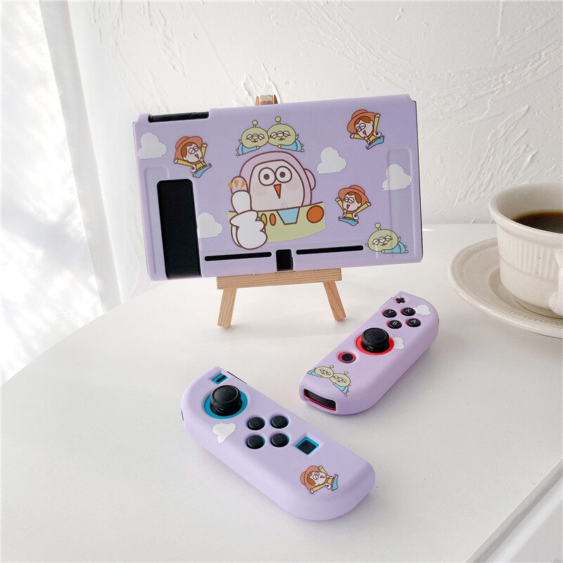 Case For Nintendo Switch /Switch OLED/Switch Lite Soft TPU Split Protective Case Cover Cute Cartoon Anti-Scratch Casing Nintendo Switch/Switch OLED/Switch Lite Case