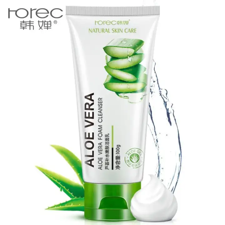 rorec aloe vera foam cleanser