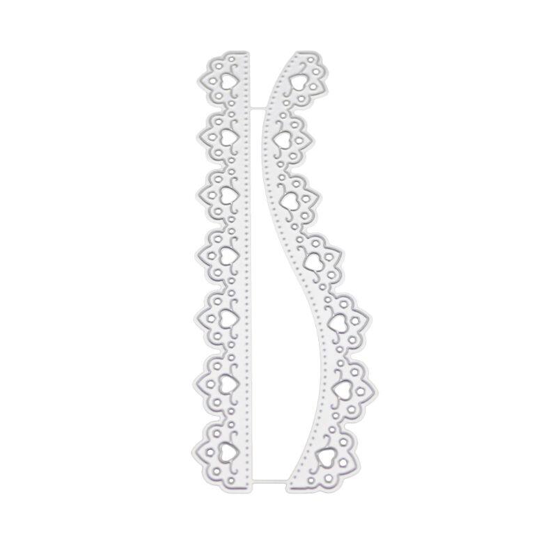 Lace Metal Cutting Dies Stencil DIY Scrapbooking Album Stamp Paper Card Embossing Craft Decor