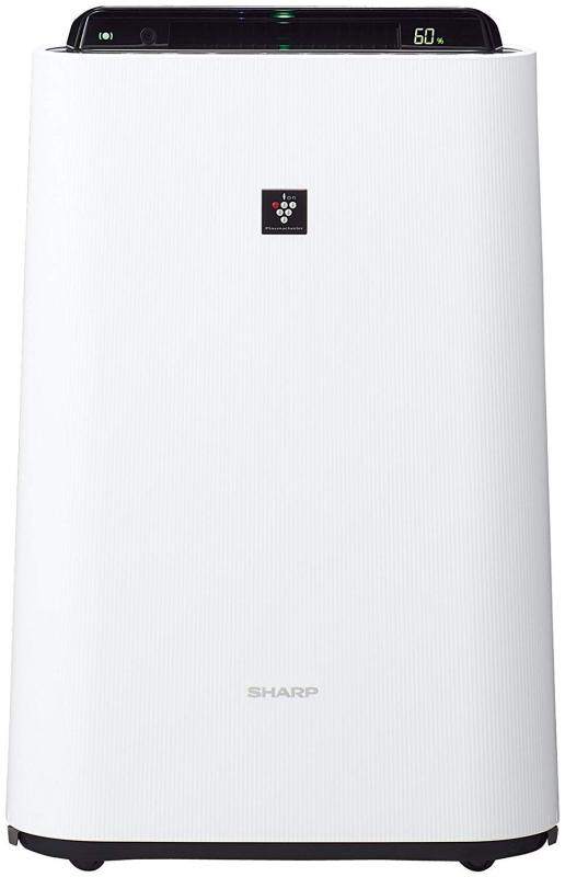 Sharp humidified air cleaner plasma cluster 7000 Standard 13 tatami / air purifier 23 tatami mats pollen White KC-H50-W Singapore