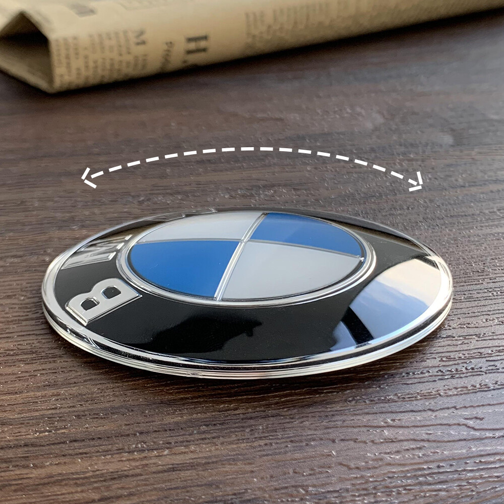 Acrylic BMW Logo Sticker Car Motorcycle Cover Decorative Decal Body Scratch Cover Decal