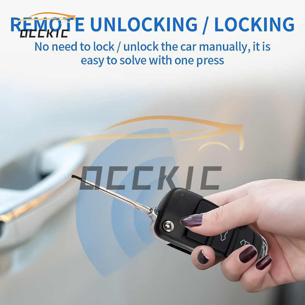 Centralized lock keyless entry system central lock alarm accessories car door windows remote control key trunk diy universal