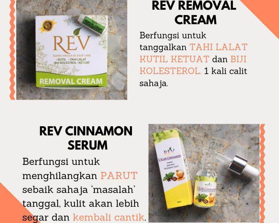 Rev Removal Cream Scar Serum Lazada