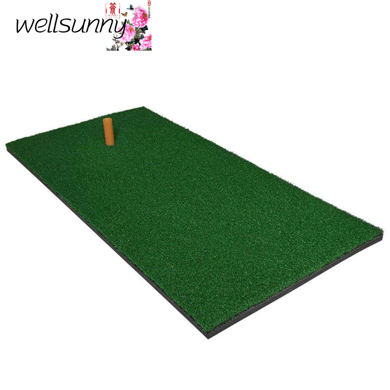 Wellsunny Thảm Cỏ Tập Chơi Gôn Đệm Tập Đánh Trong Nhà Đệm Phụ Kiện Hỗ Trợ Tập Golf Mini Ngoài Trời Sân Sau