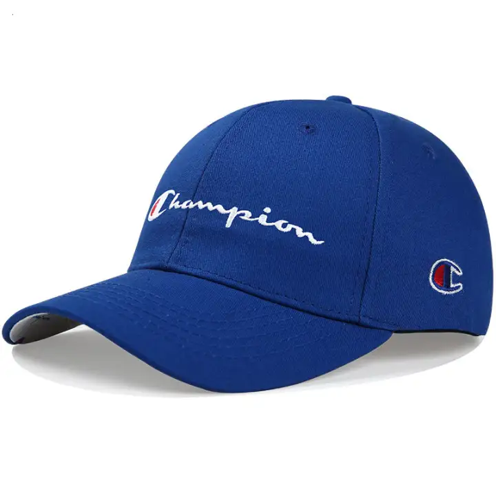 champion hat blue