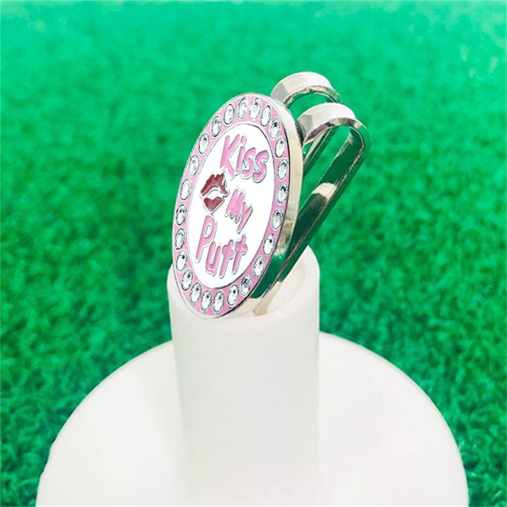 RIRIANN Phụ Kiện Đánh Dấu Vị Trí Bóng Ic Dụng Cụ Hỗ Trợ Tập Golf Dụng Cụ Nhắm Mục Tiêu KẸP MŨ Kẹp Đánh Gôn Căn Chỉnh Bóng Golf Dụng Cụ Đánh Dấu Bóng Golf