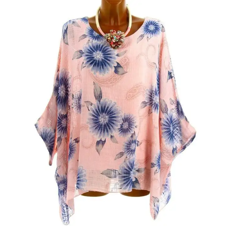 plus size chiffon tops uk