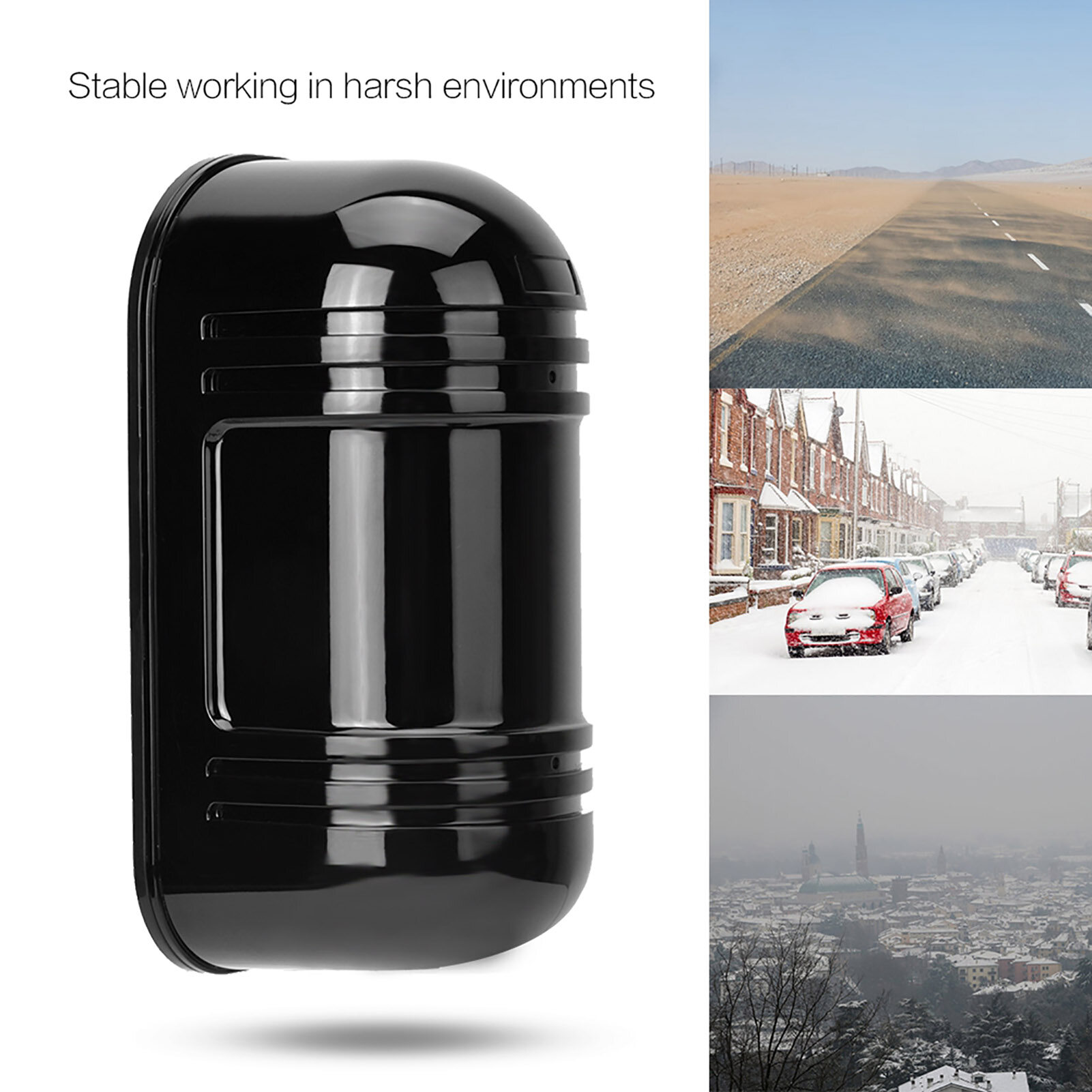IR Motion Sensor Alarm 100m Infrared Sensor Infrared Sensor Alarm Waterproof for use in Harsh Environments