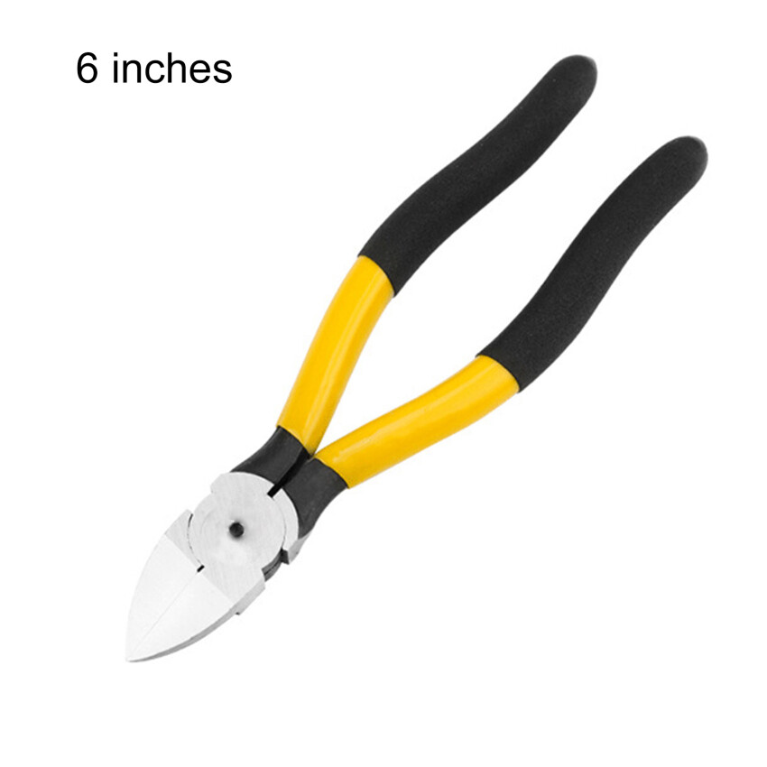 1Pc Diagonal Pliers Electrical Wire Cable Cutters Cutting Side Snips Flush Pliers Nipper Hand Tools 5/6/8inch Wire Stripper