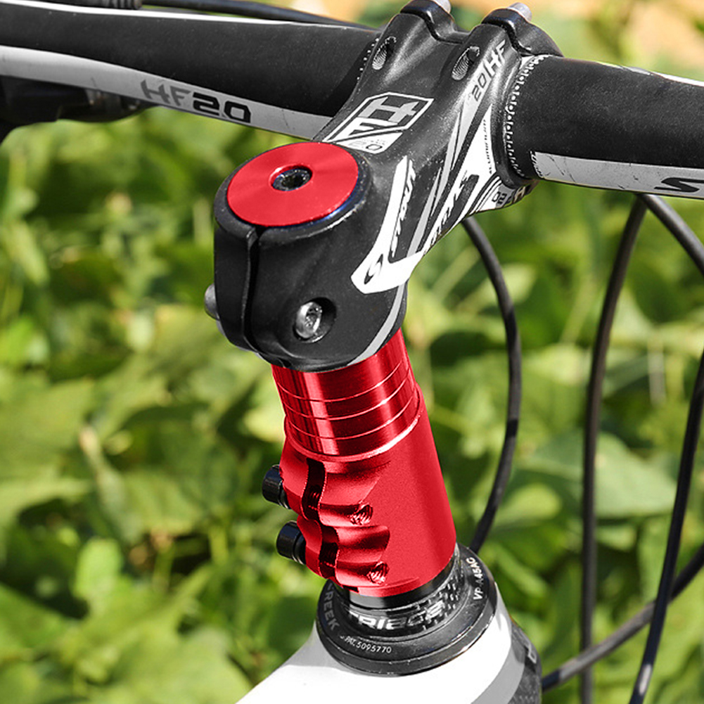 Aluminum Alloy Bike Front Stem Riser Bicycle Handlebar Extension Adaptor