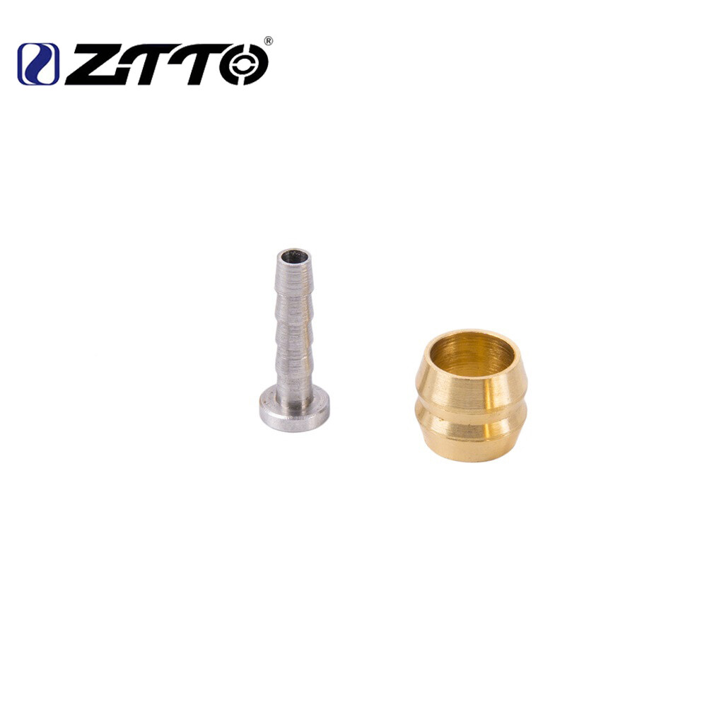 ZTTO BH90 BH59 2.5M Hydraulic Disc Brake Hose Connector Insert and Olive Set Bicycle Parts for 610 315 SLX XT MTB Bik