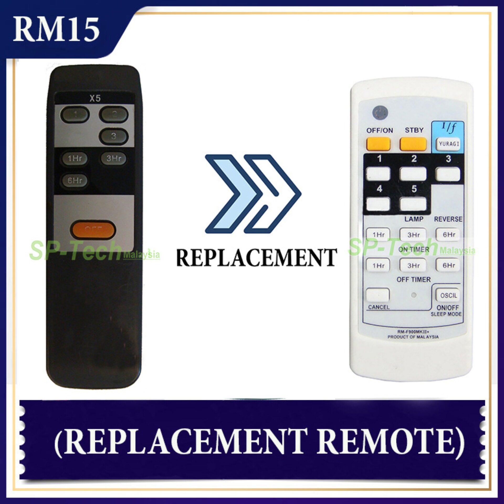 Deka Fan Remote Control - Vicentectzx