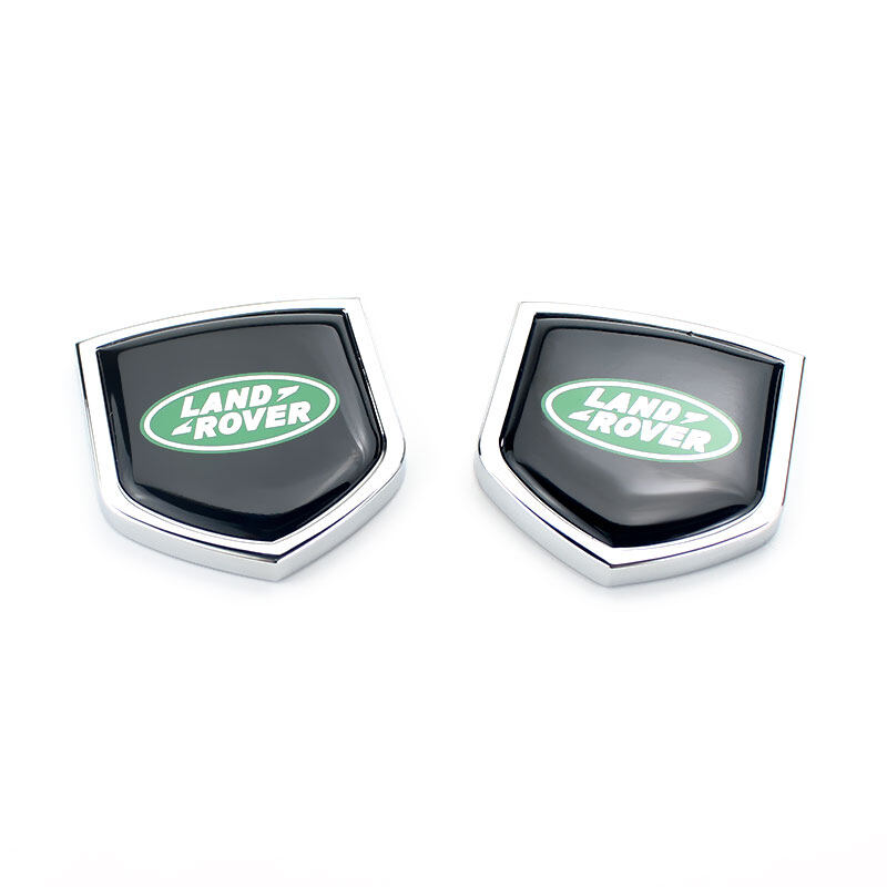 2pcs Powered by RANGE ROVER Window Vinyl Decal Sticker Emblem Logo Graphic