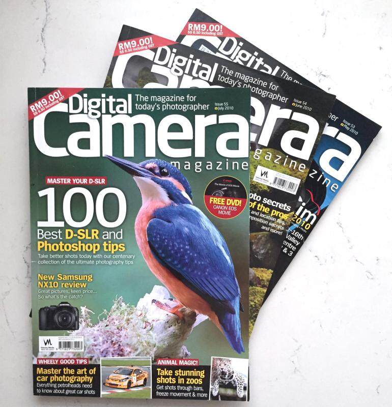 Digital Camera Magazine Issue 53,54,55 (Set of 3) Malaysia