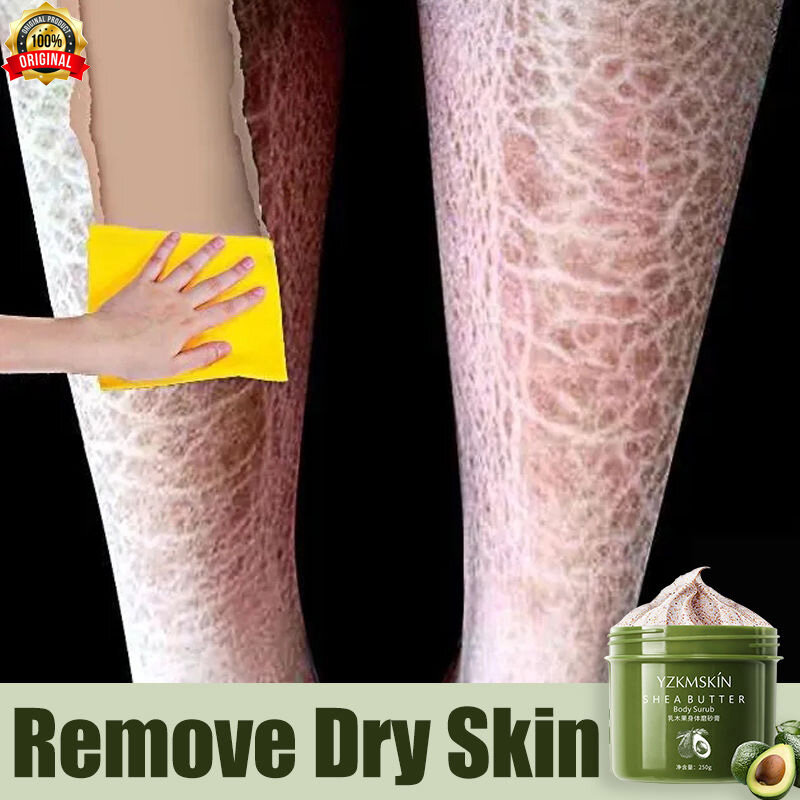 Gambar Scrub Quickly Remove Chicken Skin Shower Gel Quick Whitening Scrub Exfoliating Chicken Skin Natural Herbal Dirt Neck Dirt Dirt Deposits Groin Dirt Dirt Black Neck Leg Dirt Body Dirt Non irritating Healthy 250 g for men and women