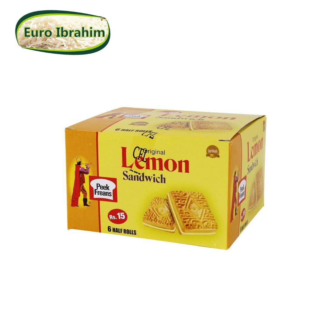 Peek Freans Lemon Sandwich Biscuit Lazada