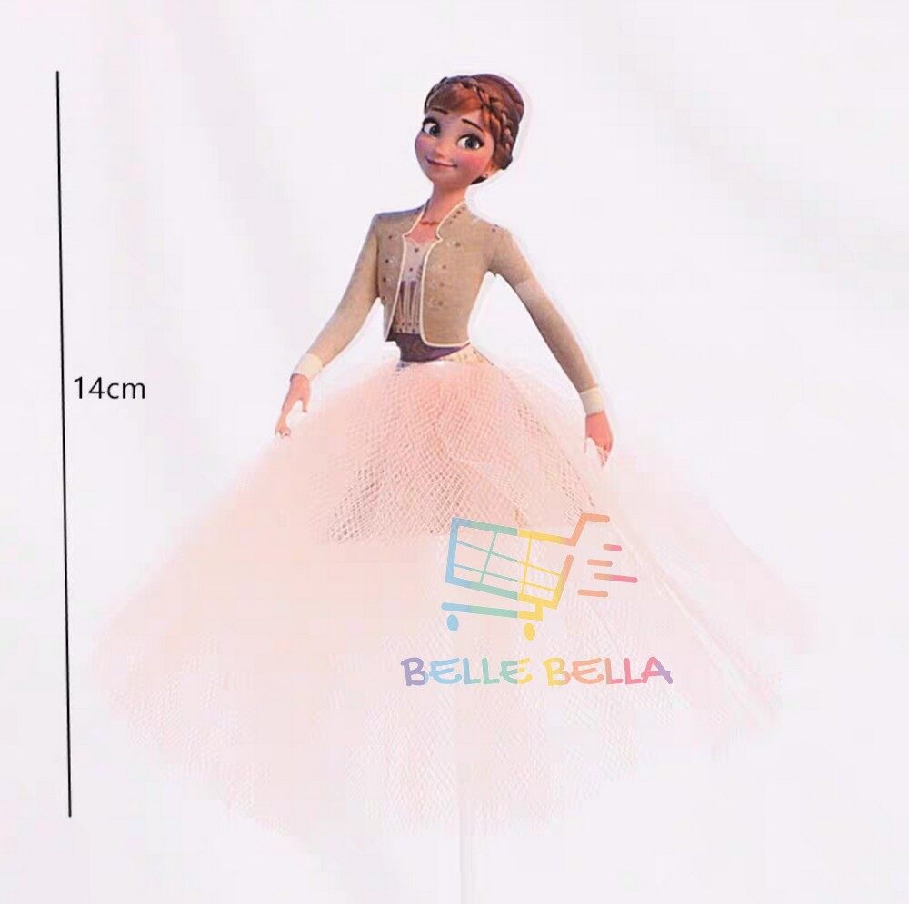 FROZEN ANNA ELSA SNOW WHITE CINDERELLA SOPHIA PRINCESS BIRTHDAY CAKE TOPPER  BIRTHDAY PARTY DECORATION STICK  | Lazada