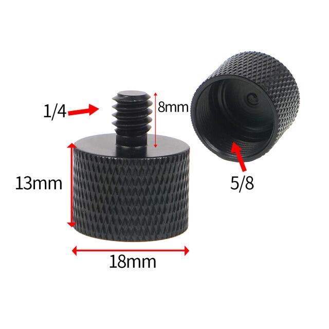 Bộ Chuyển Đổi Gắn Ren Đực Sang Cái 1/4 3/8 5/8 M8 M6 Giá Đỡ Mic Giá Đỡ Ba Chân, SLR Phụ Kiện Máy Ảnh