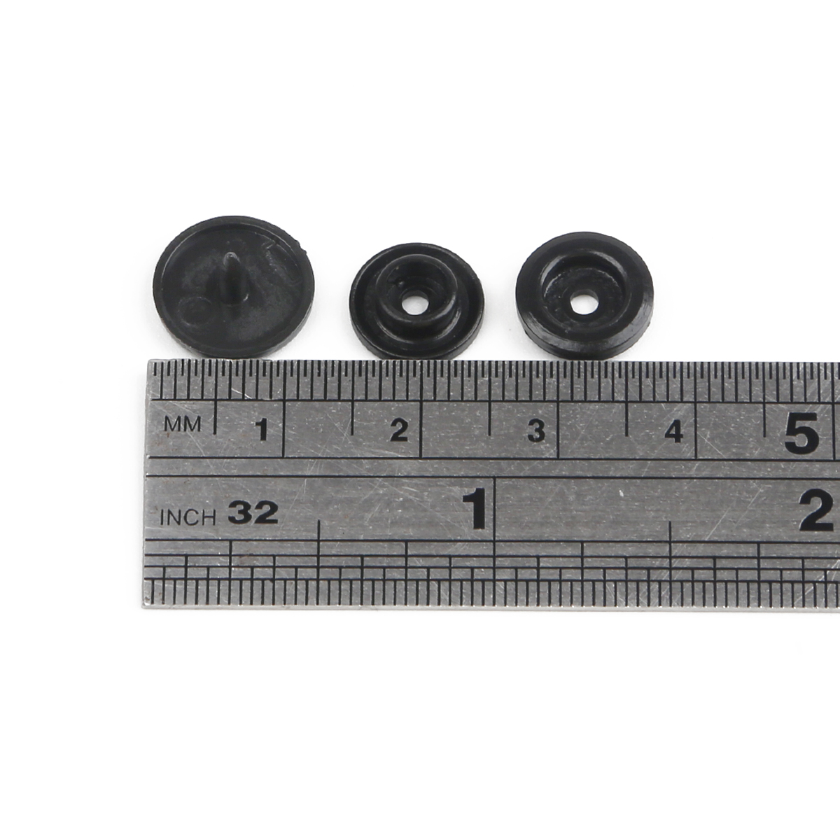 20 Bộ Ốc Vít Nút Nhựa Tròn 12Mm, Phụ Kiện May Mặc Cho Quần Áo May Nút Bọc Chăn
