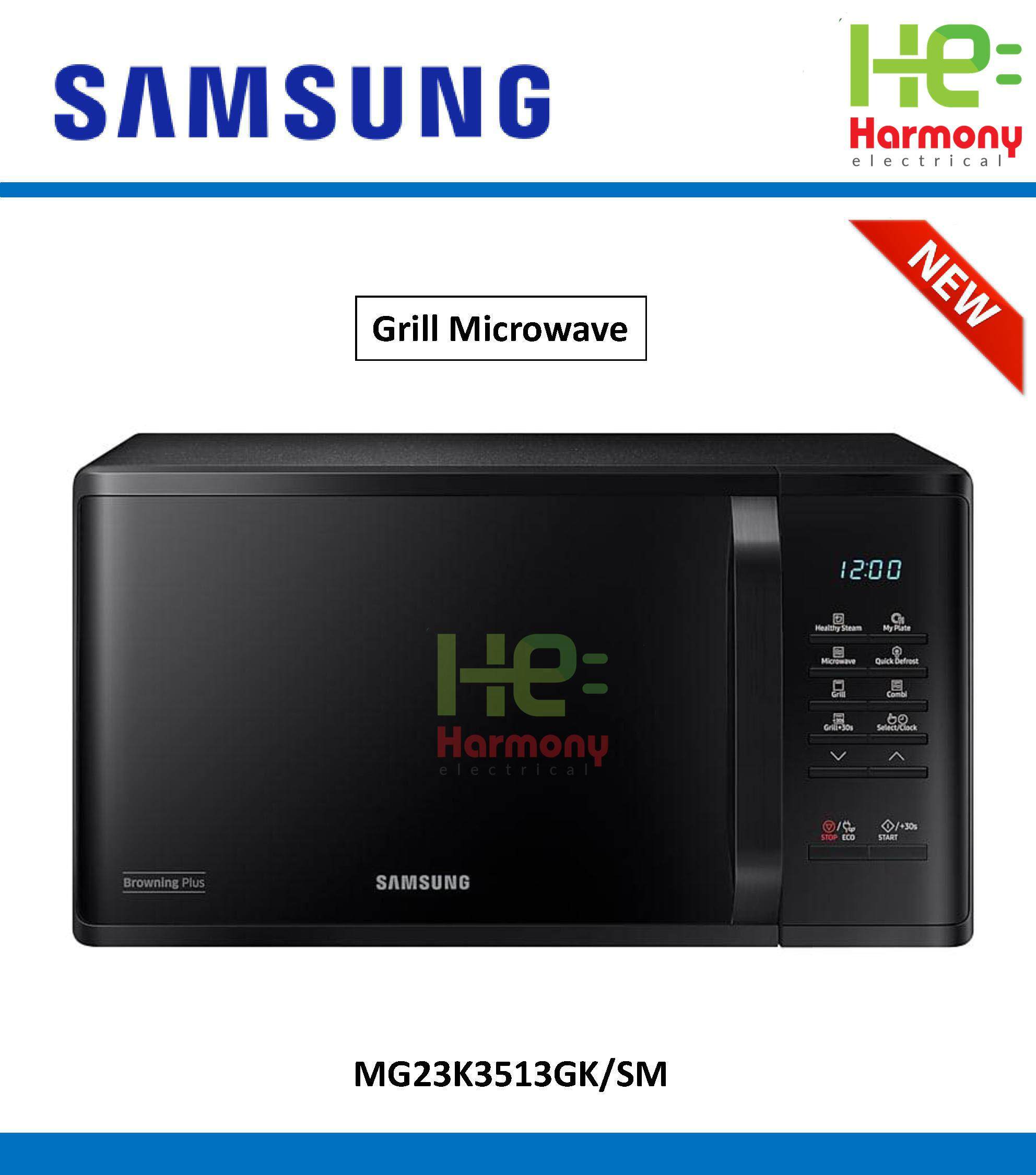 Best Er Samsung 23l Grill Microwave Oven With Healthy Steam Mg23k3513gk Sm Best Er Samsung 23l Grill Microwave Oven With Healthy Steam Mg23k3513gk Sm