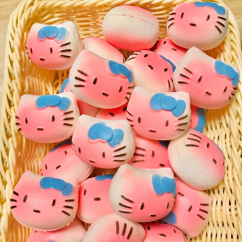 Kt Cat mini Slow Rebound Pinch Decompression Vent Toy mini squishy Slow Rising