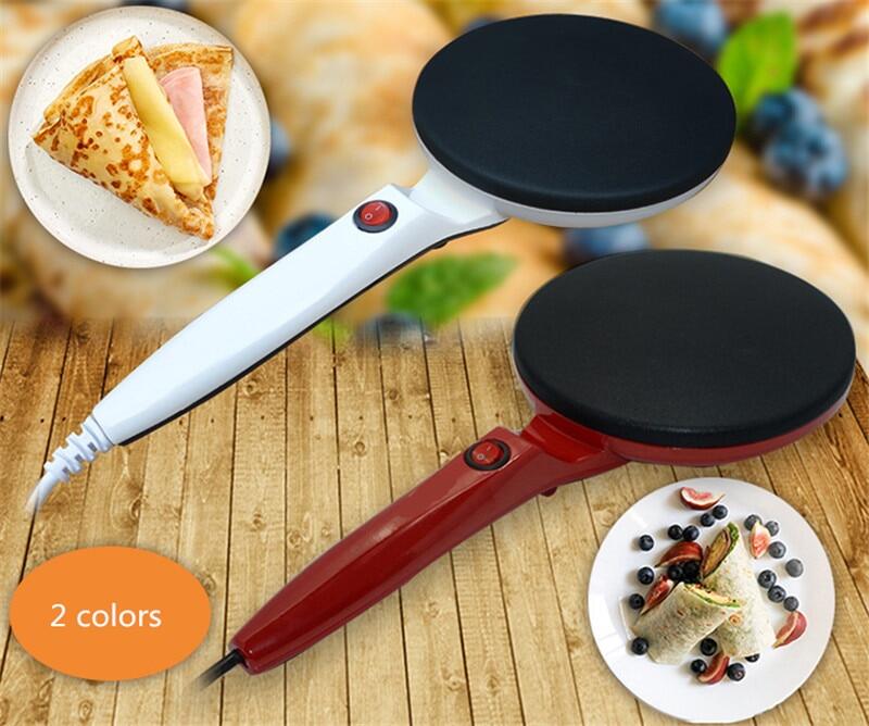 220V/600W Non-Stick เครปเครื่องทำพิซซ่า Pan ที่อบขนม Non-Stick Griddle ถาดอบที่อบขนมห้องครัวอุปกรณ์ทำอาหาร