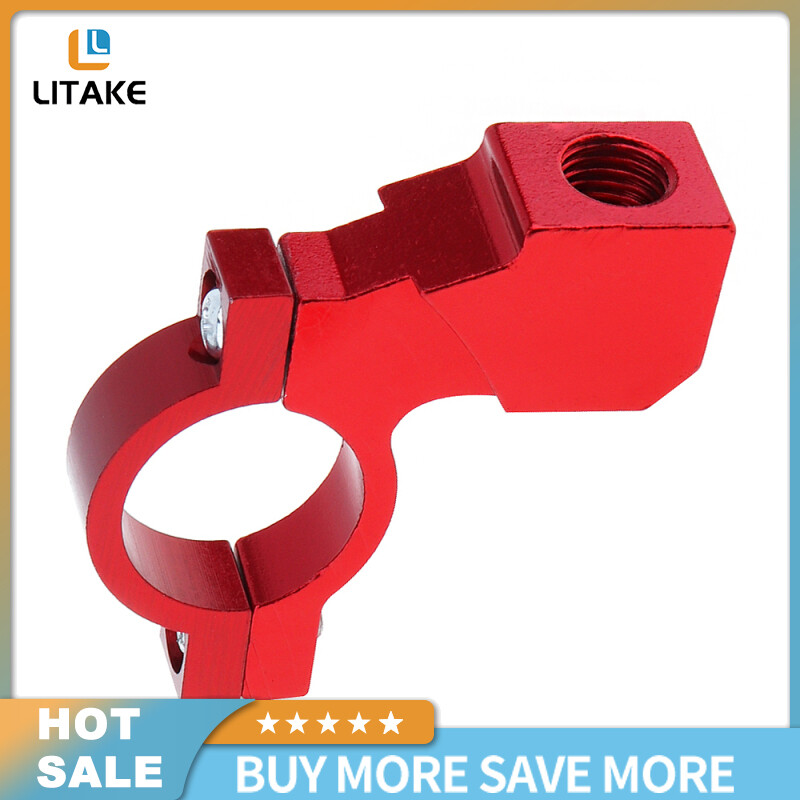 Litake7-8" Motorcycle Handlebar Mirror Adaptor Holder Clamp On Mount Brackets