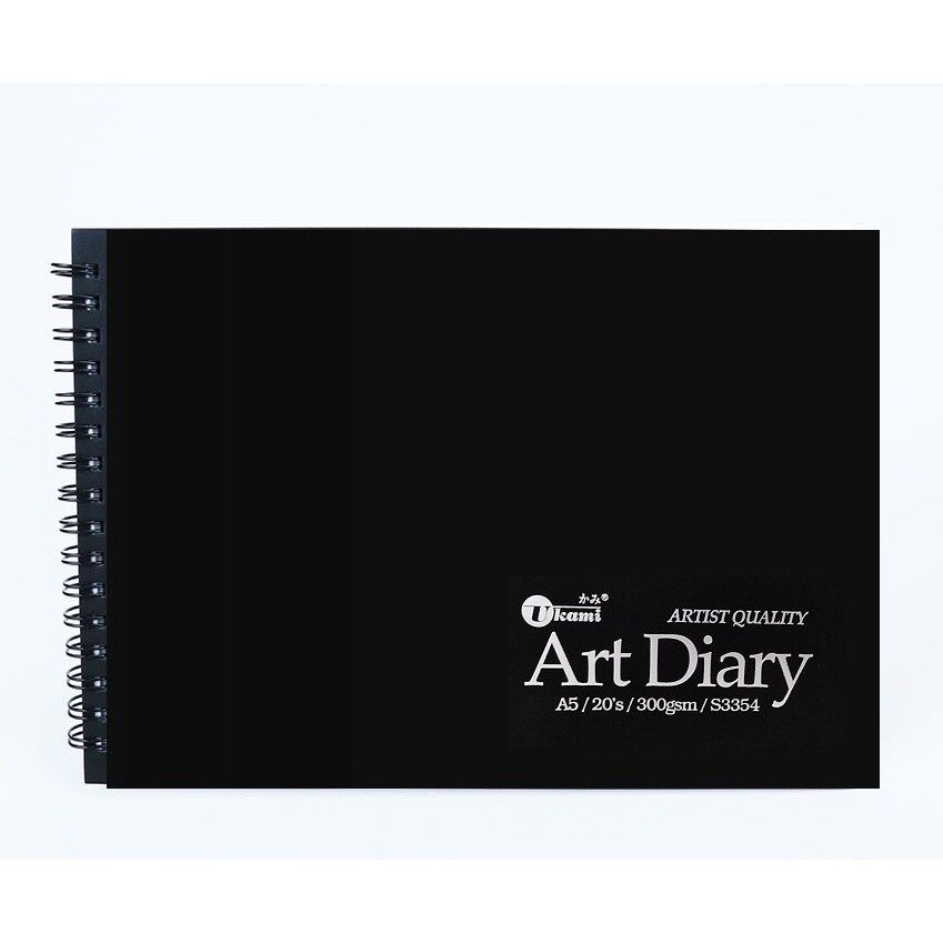Ukami A5/A4 Art Diary Sketch Book 20's 300gsm S3354 Lazada