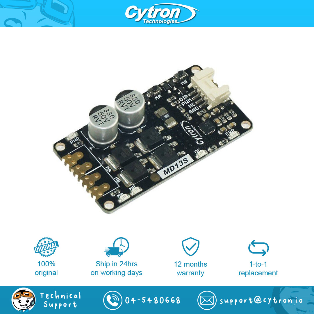 Cytron 13Amp 6V-30V DC Motor Driver MD13S | Lazada