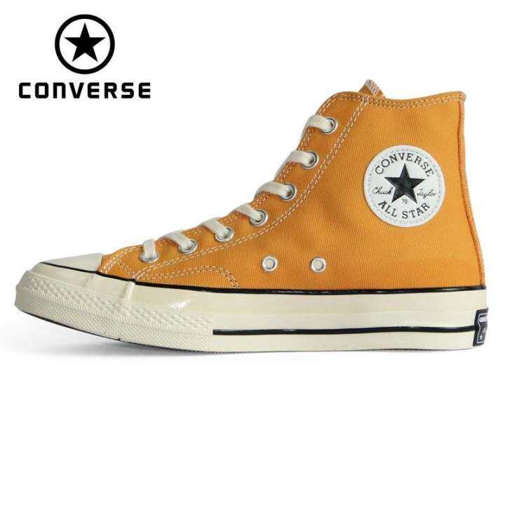 yellow all star shoes